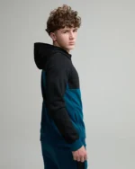 Junior Revin Zip Through Hoodie Vanguard Black (2)