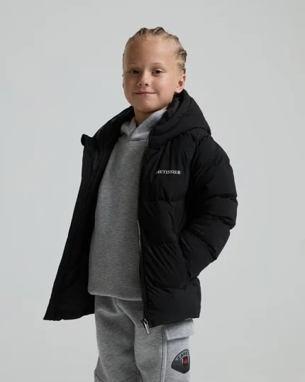 Metissier 2.0 Water Resistant Puffer Jacket Black White