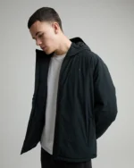 Metissier Water Resistant Windbreaker Jacket Black (4)
