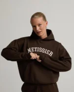 Metissier Womens Amiens Overhead Hoodie Chestnut Ember (3)