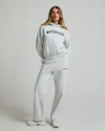 Womens Amiens Overhead Hoodie Ice Grey Marl (1)