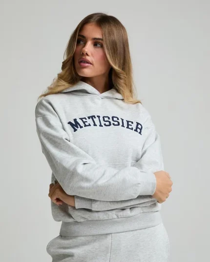 Womens Amiens Overhead Hoodie Ice Grey Marl